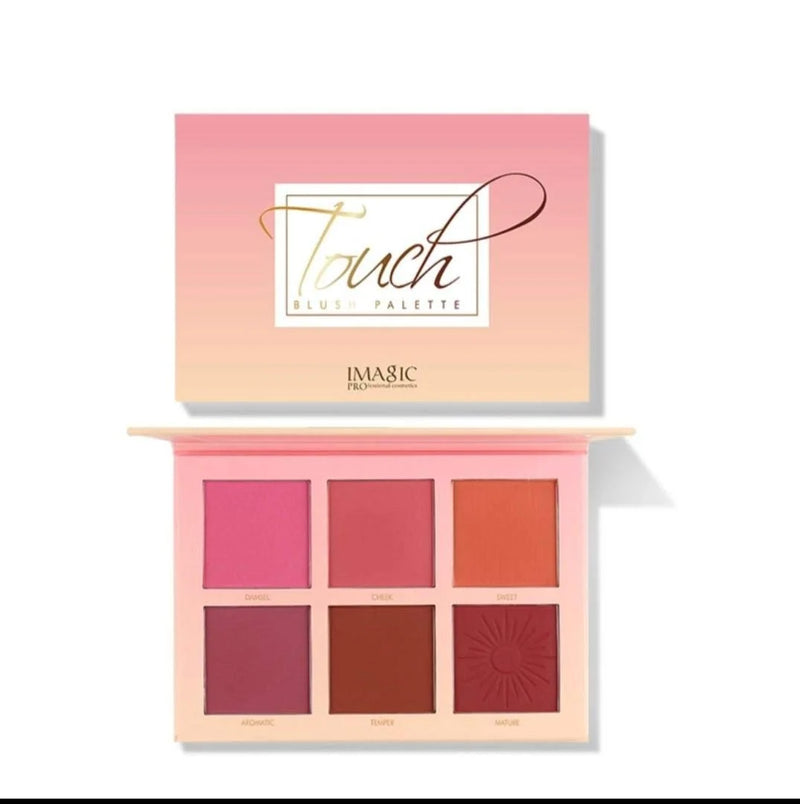 IMagic 6 Color Touch Blush Palette