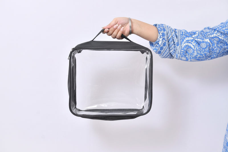 Ace Vanity Clear Pouch Single Extra Large Makeup Pouch