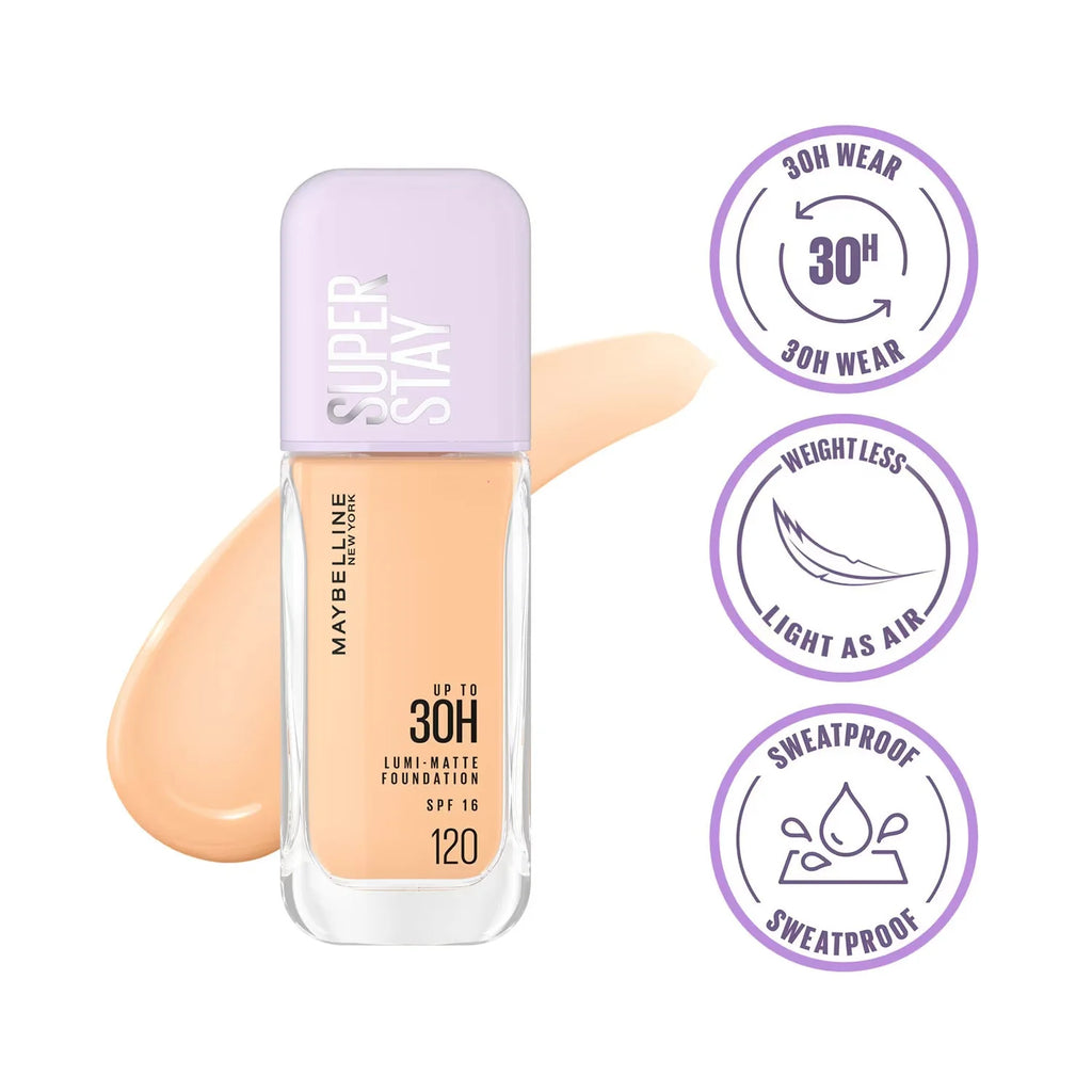 Maybelline New York Super Stay Lumi-Matte Liquid Foundation
