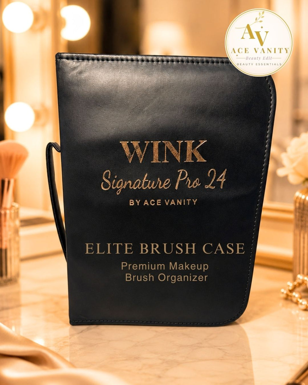 Elite Brush Case – Premium Makeup Brush Organizer