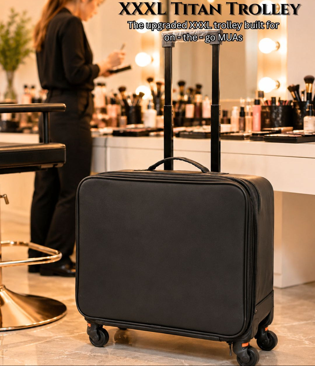 Ace Vanity XXXL Titan Vanity Trolley with Organizer
