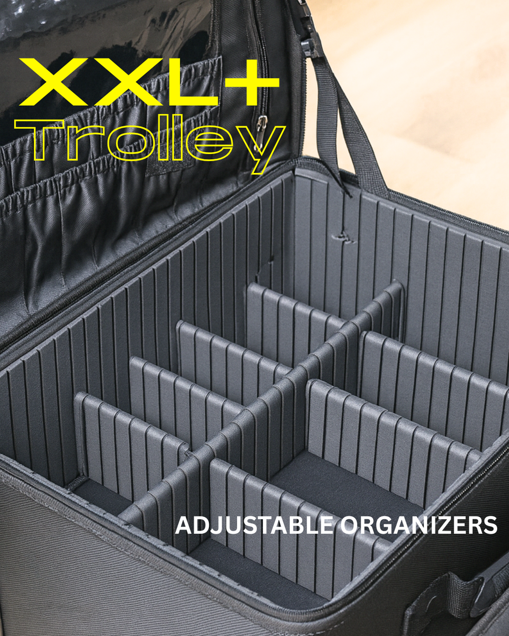 Ace Vanity XXL+ Professional Makeup Vanity (TROLLEY)