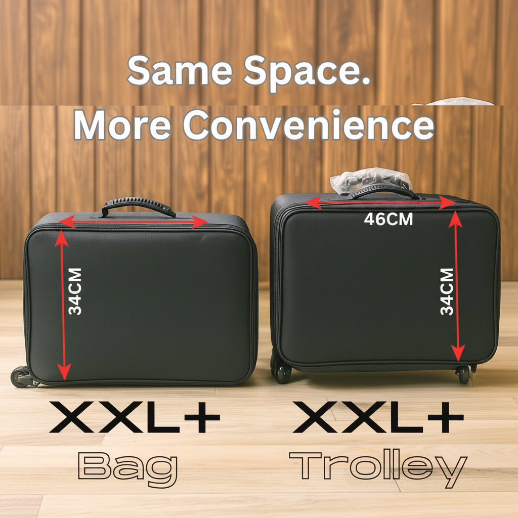 Ace Vanity XXL+ Professional Makeup Vanity (TROLLEY)