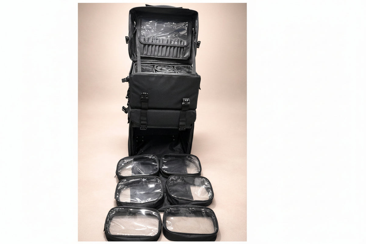 Studio Vanity Trolley Double Decker | Ace Vanity Pro