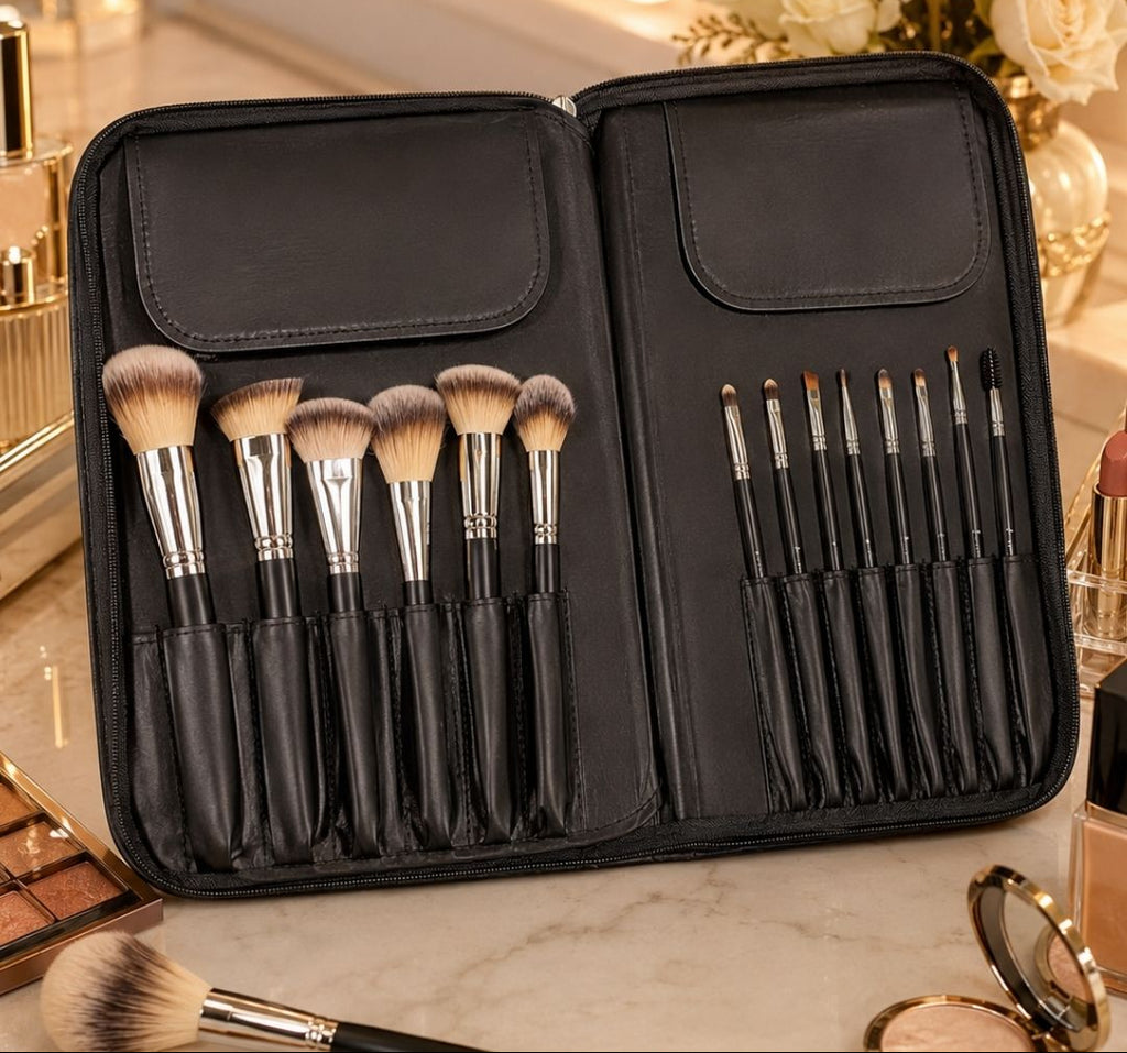 Elite Brush Case – Premium Makeup Brush Organizer