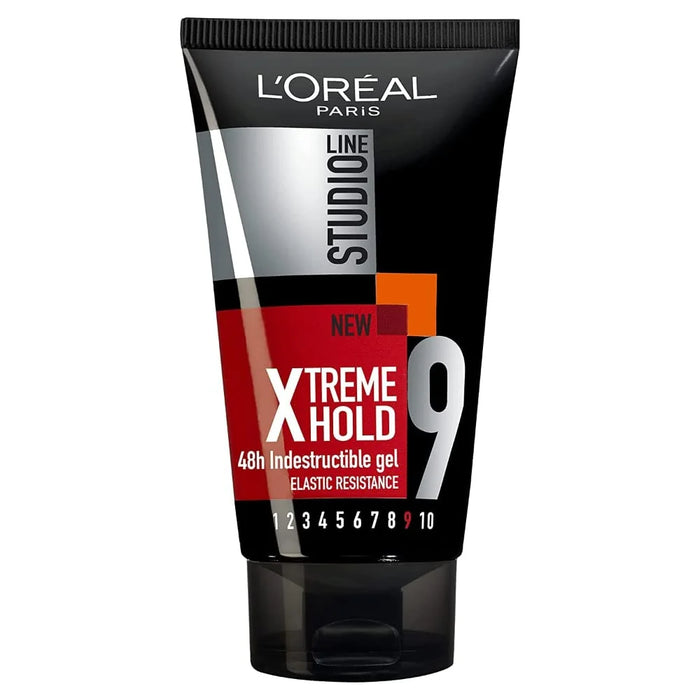 Loreal Paris Studio Line 9 Xtreme Hold 48HR Indestructable Gel, 150ml