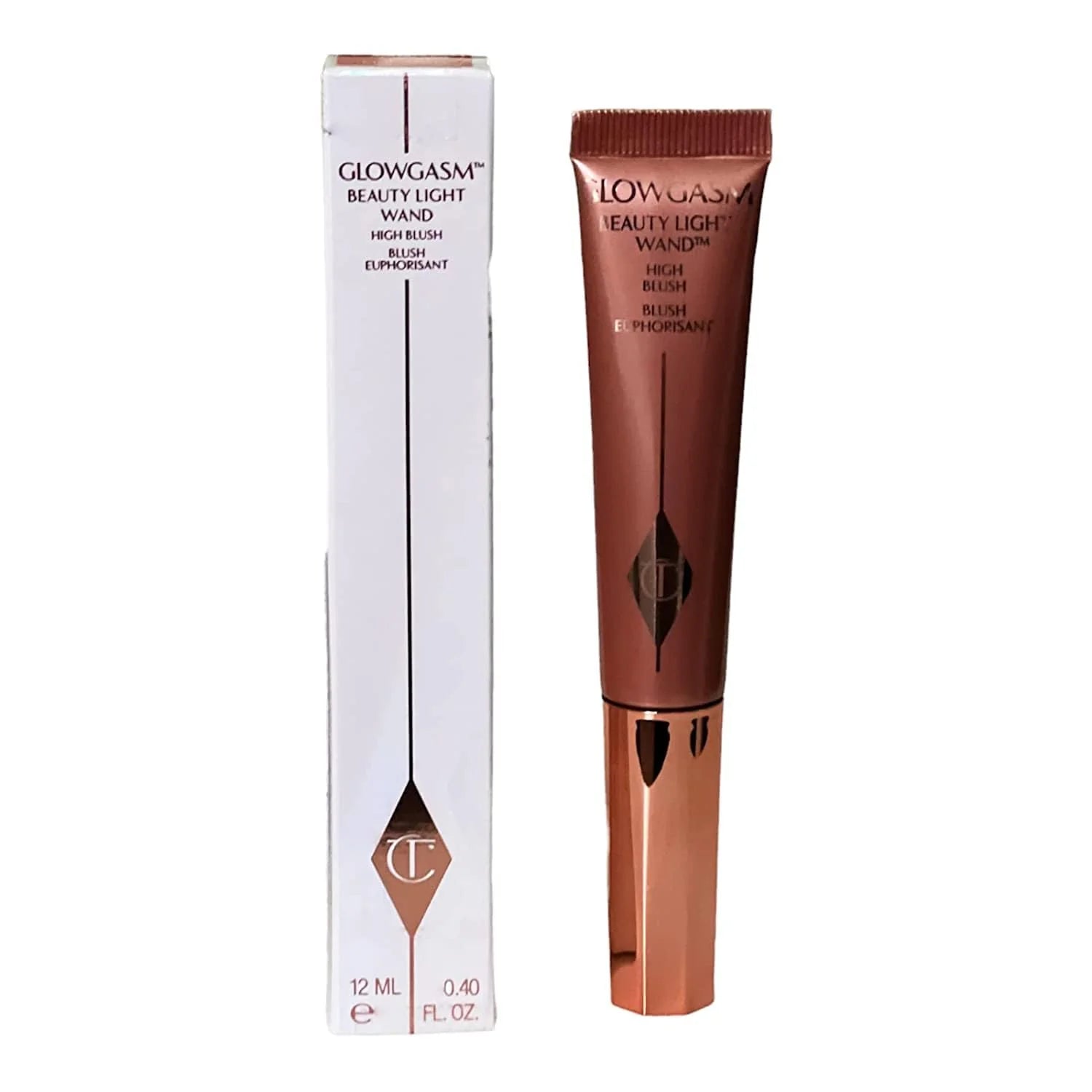 Charlotte Tilbury Glowgasm Beauty Light Want Highliter Blush Cream-Pinkgasm