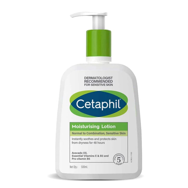 Cetaphil Moisturising Lotion For Face & Body, Normal To Combination Skin, 500 Ml