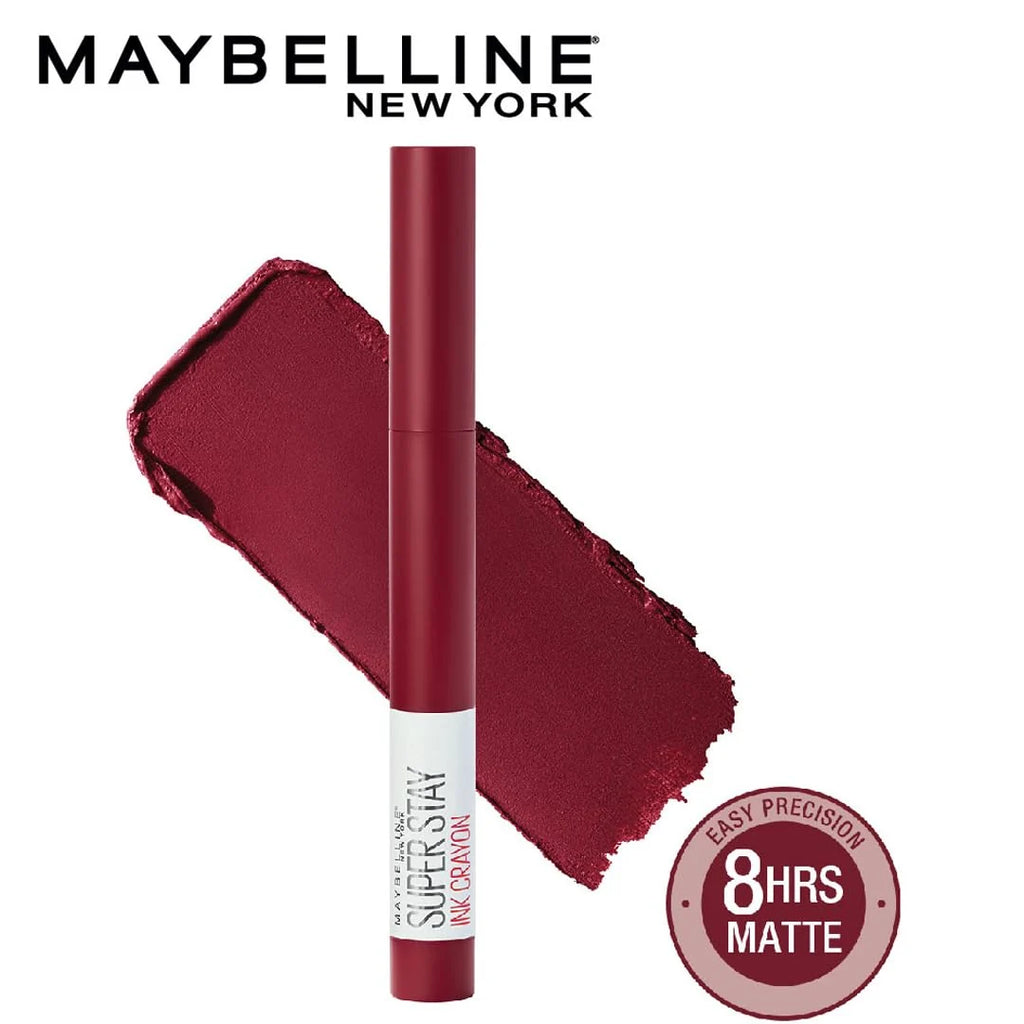 Maybelline New York Lipstick, Matte Finish Super Stay Crayon Lipstick