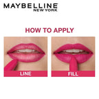 Maybelline New York Lipstick, Matte Finish Super Stay Crayon Lipstick