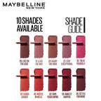 Maybelline New York Lipstick, Matte Finish Super Stay Crayon Lipstick