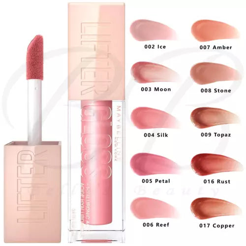 Maybelline Lifter Gloss, Hydrating Lip Gloss with Hyaluronic Acid