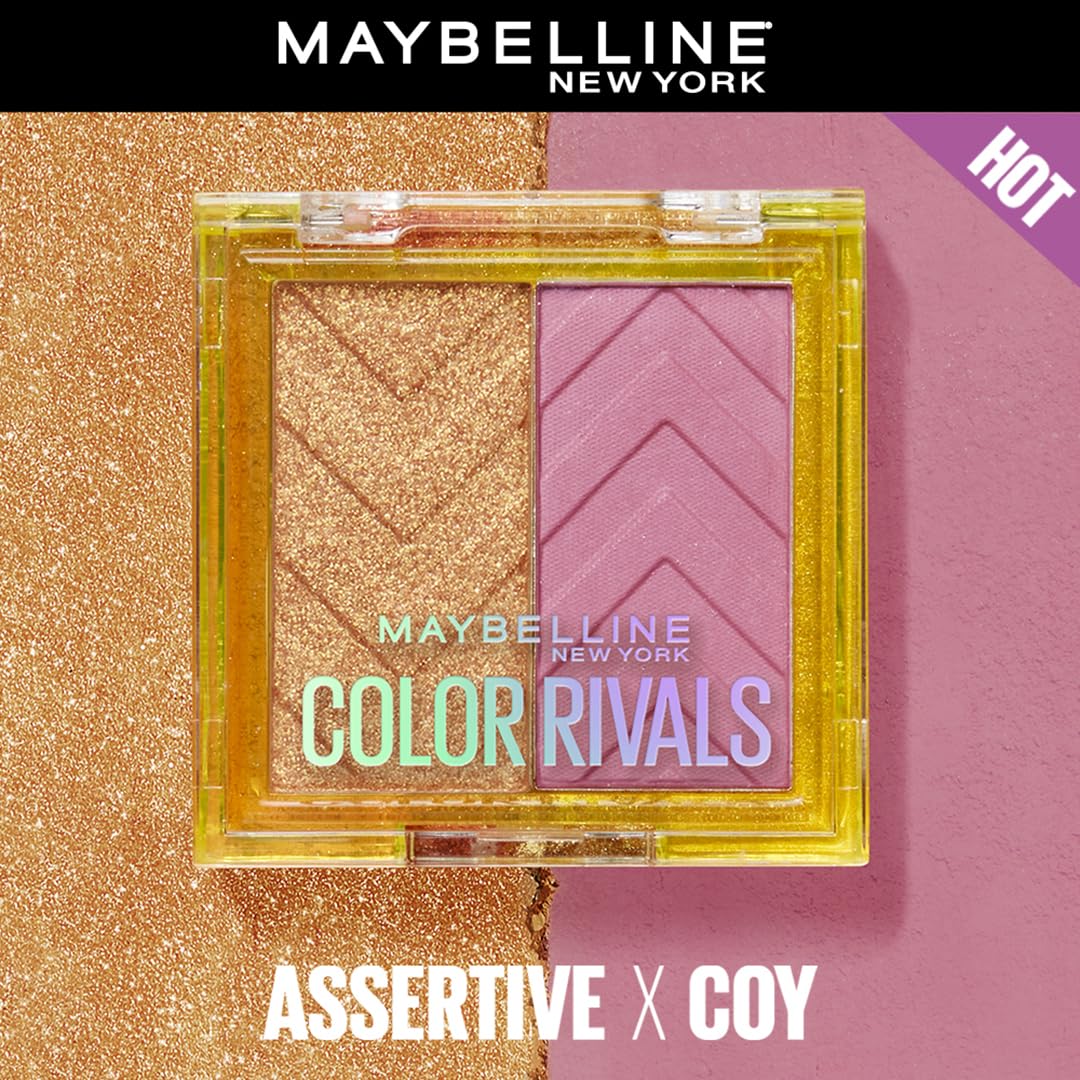 Maybelline New York Color Rivals Pigmented Eyeshadow Palette