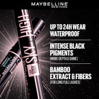 Maybelline New York Sky High Waterproof Mascara - Black