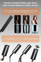 PROLITE- PL 500R STICK LIGHT