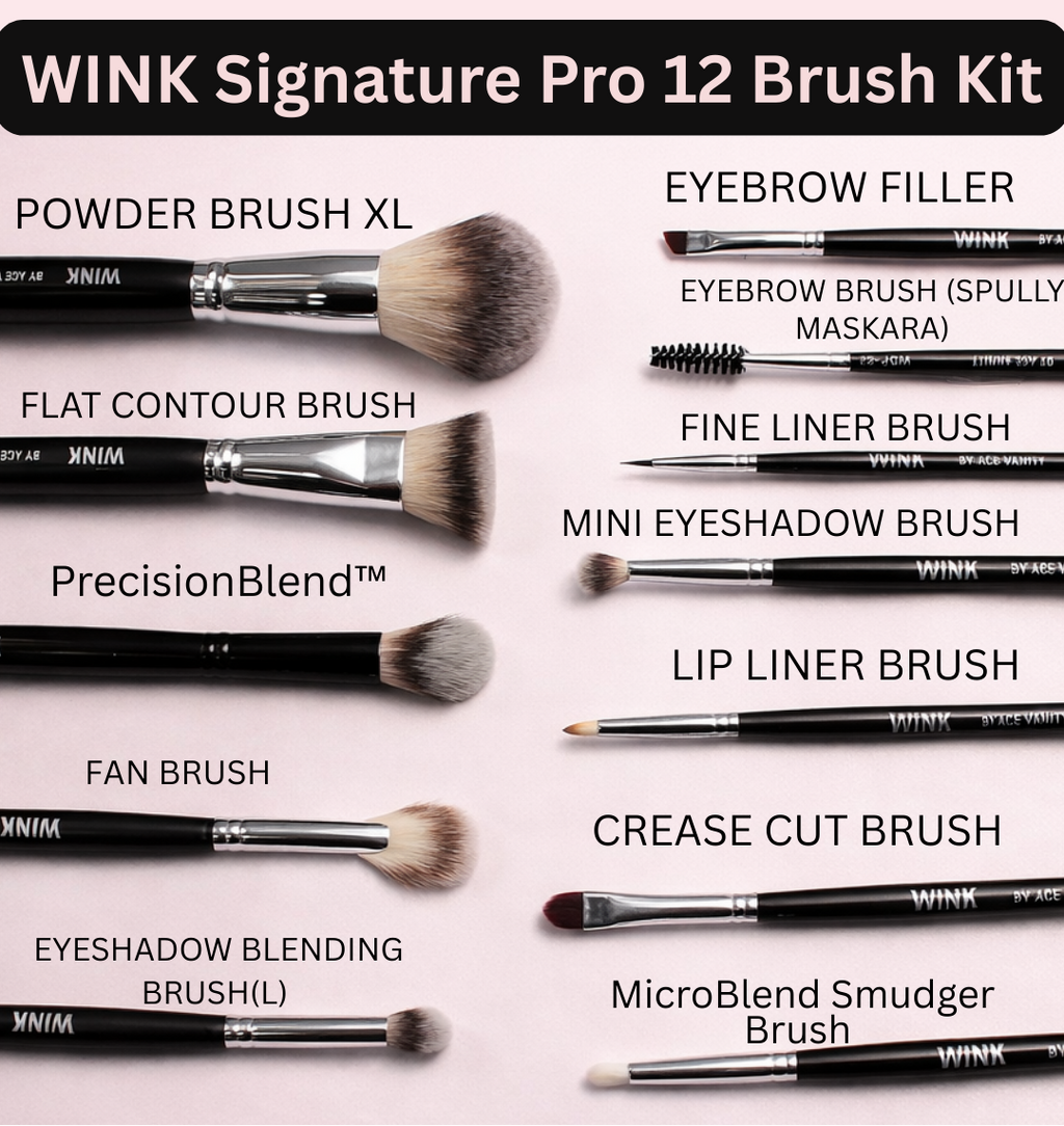 WINK Signature Pro 12 Brush Kit