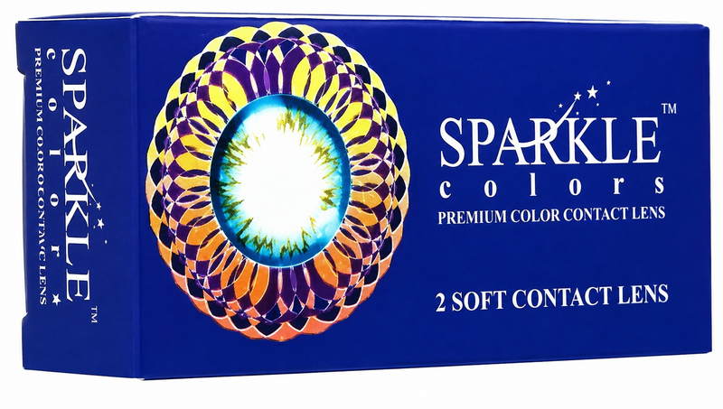 Sparkle Color Quarterly Contact lenses Pack 2 Lens Pack