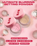 ONE SIZE THE ULTIMATE SET BLURRED & BRIGHT TRANSLUCENT & ULTRA PINK 6.5g x 2
