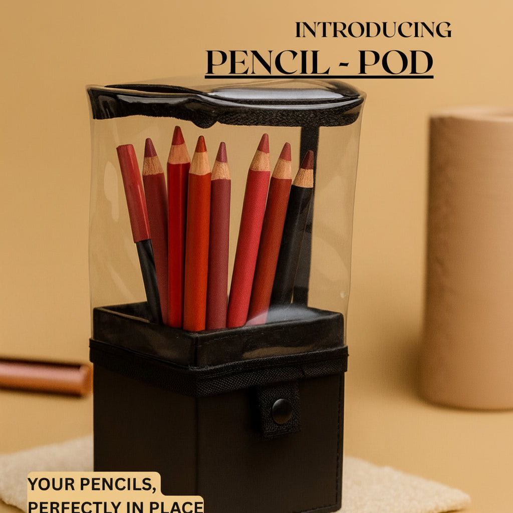 Ace PENCIL POD – Professional Lip & Eye Pencil Organizer