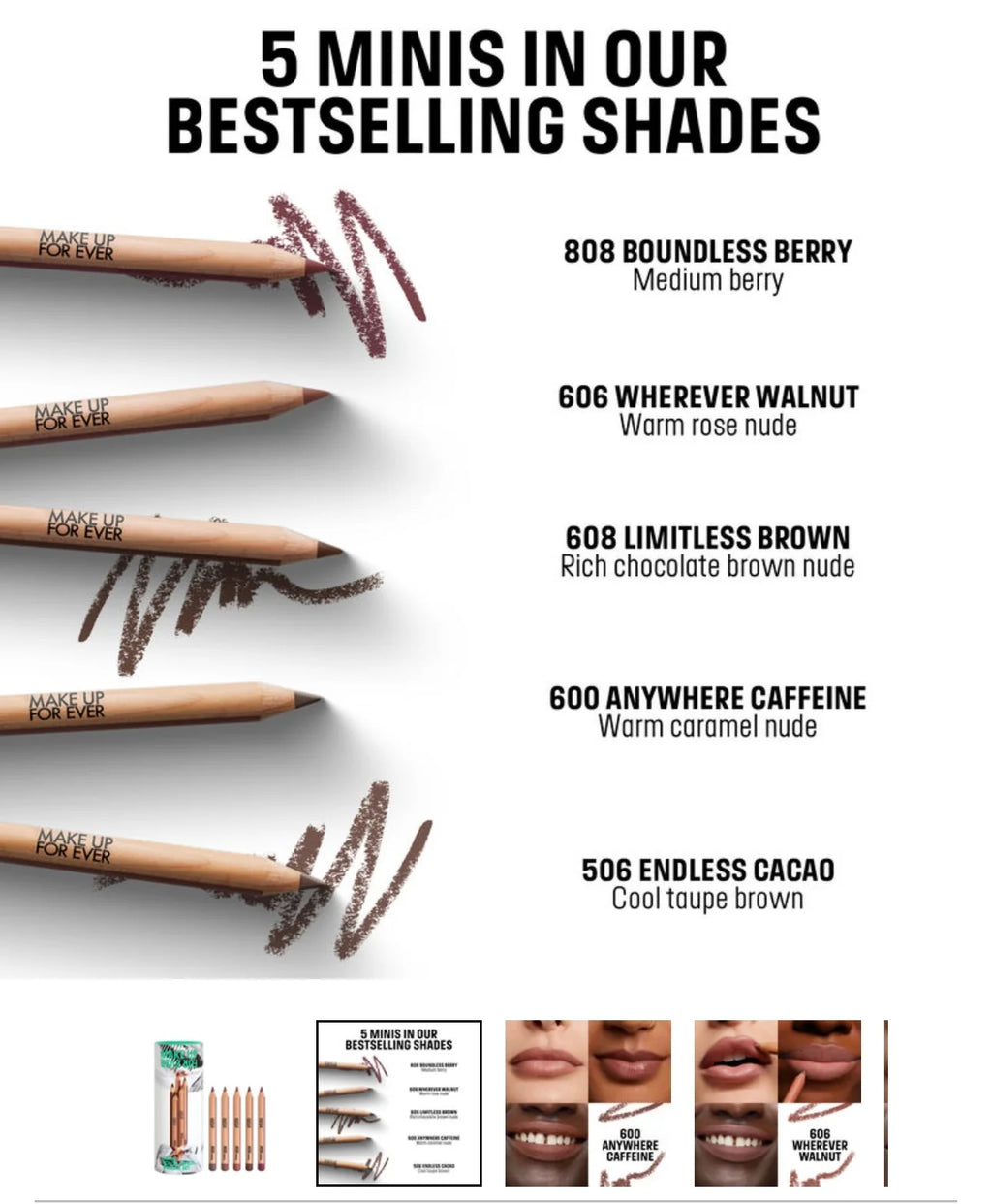 MAKEUP FOREVER ARTIST COLOR PENCIL STELLAR SET LIMITED EDITION