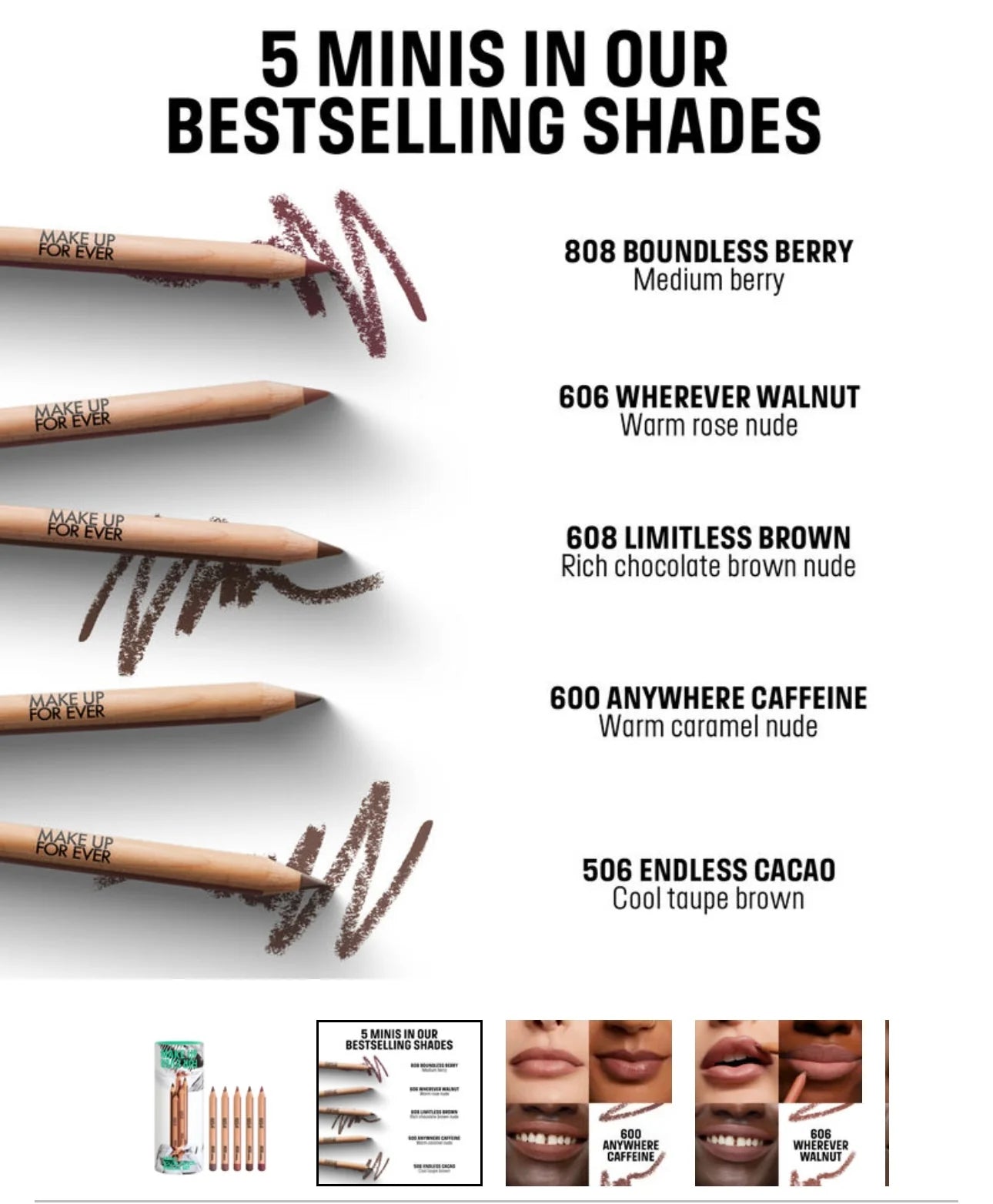 MAKEUP FOREVER ARTIST COLOR PENCIL STELLAR SET LIMITED EDITION