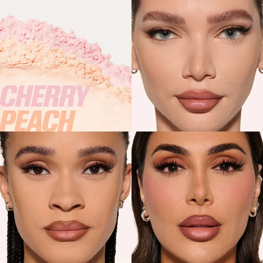 HUDA BEAUTY Easy Bake Loose Powder Duo - Cherry Peach