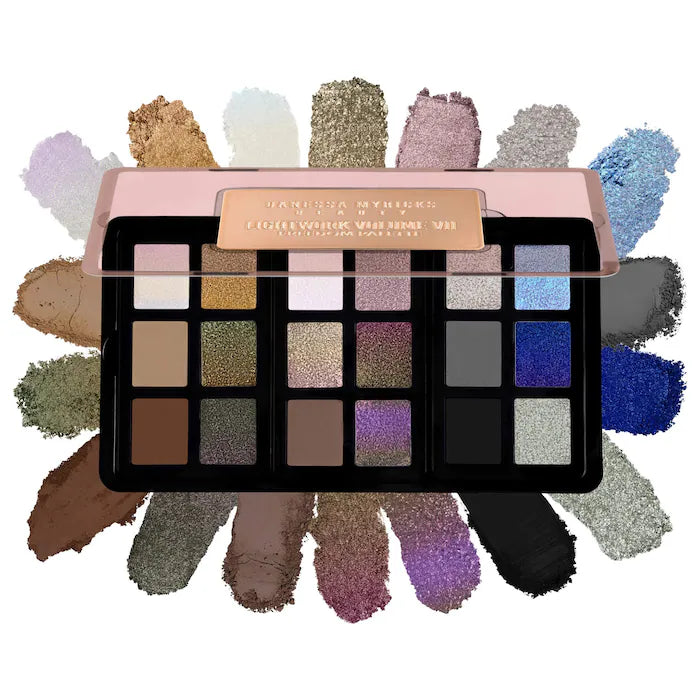 Danessa Myricks Beauty LIGHTWORK VII The Freedom Makeup Palette: Magnetic, Customizable, Stackable Palette with Illuminating Pigments for Eyes, Face & Lips