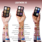Danessa Myricks Beauty LIGHTWORK VII The Freedom Makeup Palette: Magnetic, Customizable, Stackable Palette with Illuminating Pigments for Eyes, Face & Lips