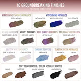 Danessa Myricks Beauty LIGHTWORK VII The Freedom Makeup Palette: Magnetic, Customizable, Stackable Palette with Illuminating Pigments for Eyes, Face & Lips