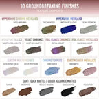 Danessa Myricks Beauty LIGHTWORK VII The Freedom Makeup Palette: Magnetic, Customizable, Stackable Palette with Illuminating Pigments for Eyes, Face & Lips