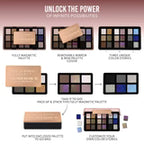 Danessa Myricks Beauty LIGHTWORK VII The Freedom Makeup Palette: Magnetic, Customizable, Stackable Palette with Illuminating Pigments for Eyes, Face & Lips