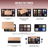 Danessa Myricks Beauty LIGHTWORK VII The Freedom Makeup Palette: Magnetic, Customizable, Stackable Palette with Illuminating Pigments for Eyes, Face & Lips