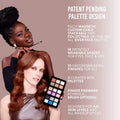 Danessa Myricks Beauty LIGHTWORK VII The Freedom Makeup Palette: Magnetic, Customizable, Stackable Palette with Illuminating Pigments for Eyes, Face & Lips
