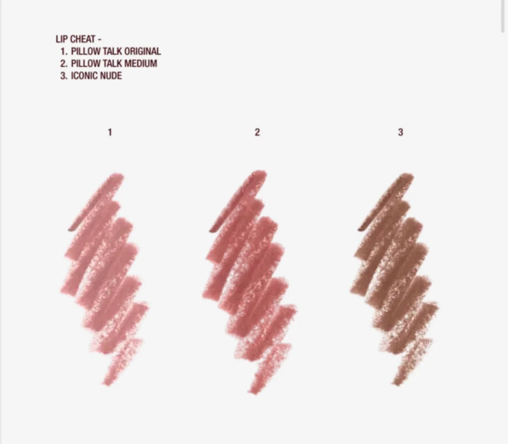 CHARLOTTE'S ICONIC LIP CHEAT TRIO LIP CHEAT TRIO GIFT