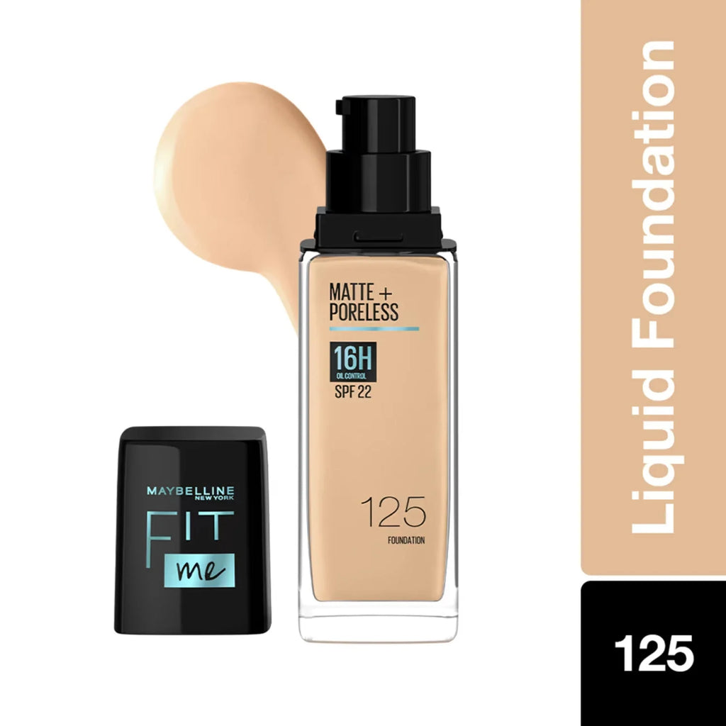 Maybelline Fit me Matte+ Poreless Liquid Foundation