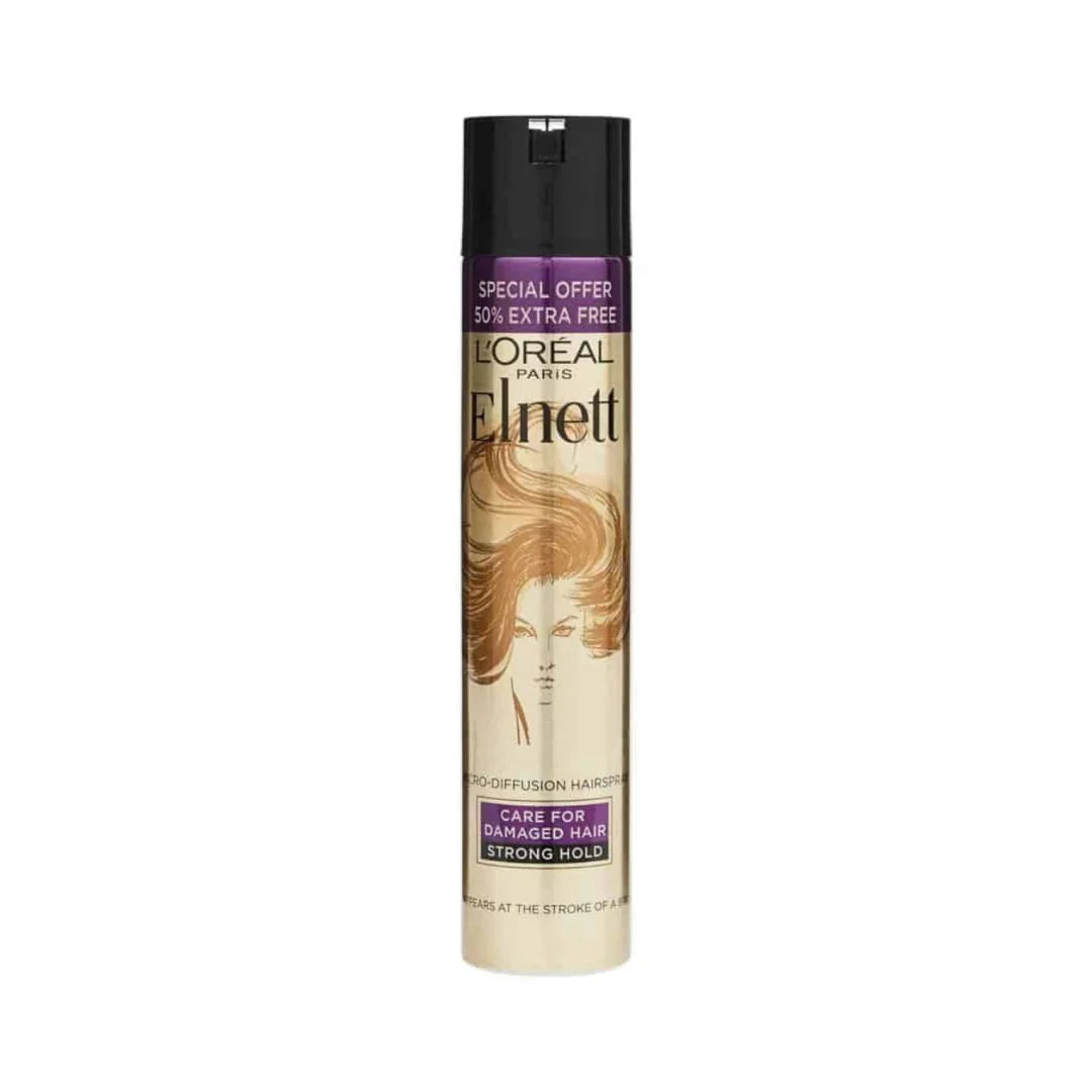 Loreal Paris Elnett Hairspray for Damaged Hair Strong Hold 300ml