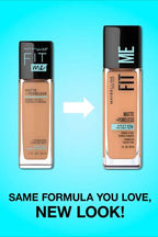 Maybelline Fit me Matte+ Poreless Liquid Foundation