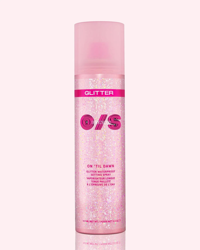 One Size On 'Til Dawn Glitter Waterproof Setting Spray 143ML