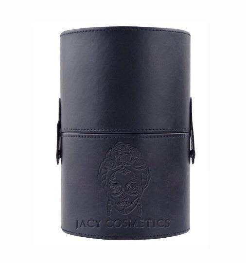 WINK Signature Brush Holder | Travel-Friendly Leatherette Case-MID