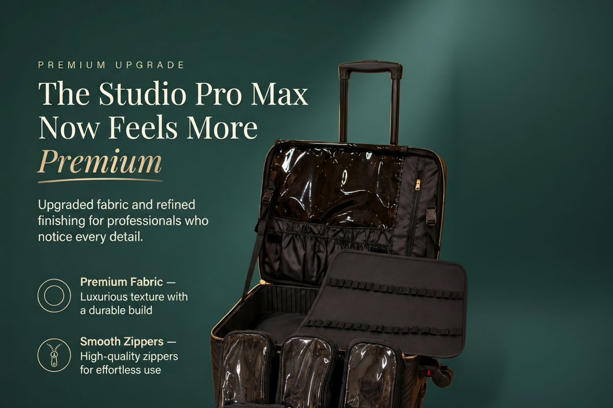 Studio Pro Max Trolley – Premium Makeup Vanity Trolley for Makeup Artists