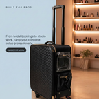 Studio Pro Max Trolley – Premium Makeup Vanity Trolley for Makeup Artists