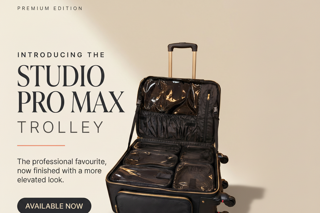 Studio Pro Max Trolley – Premium Makeup Vanity Trolley for Makeup Artists