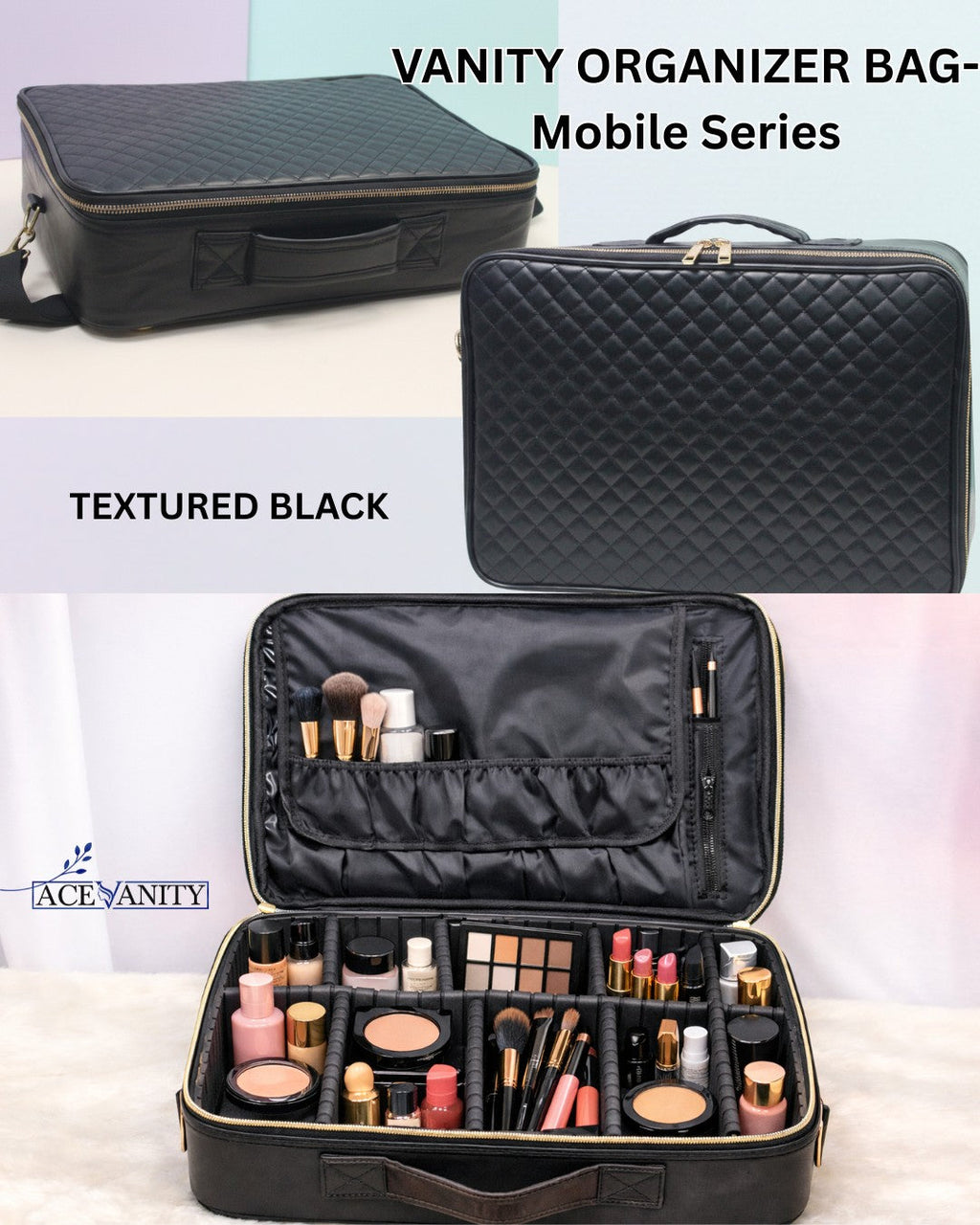 Large Vanity Organizer Bag- Mobile series