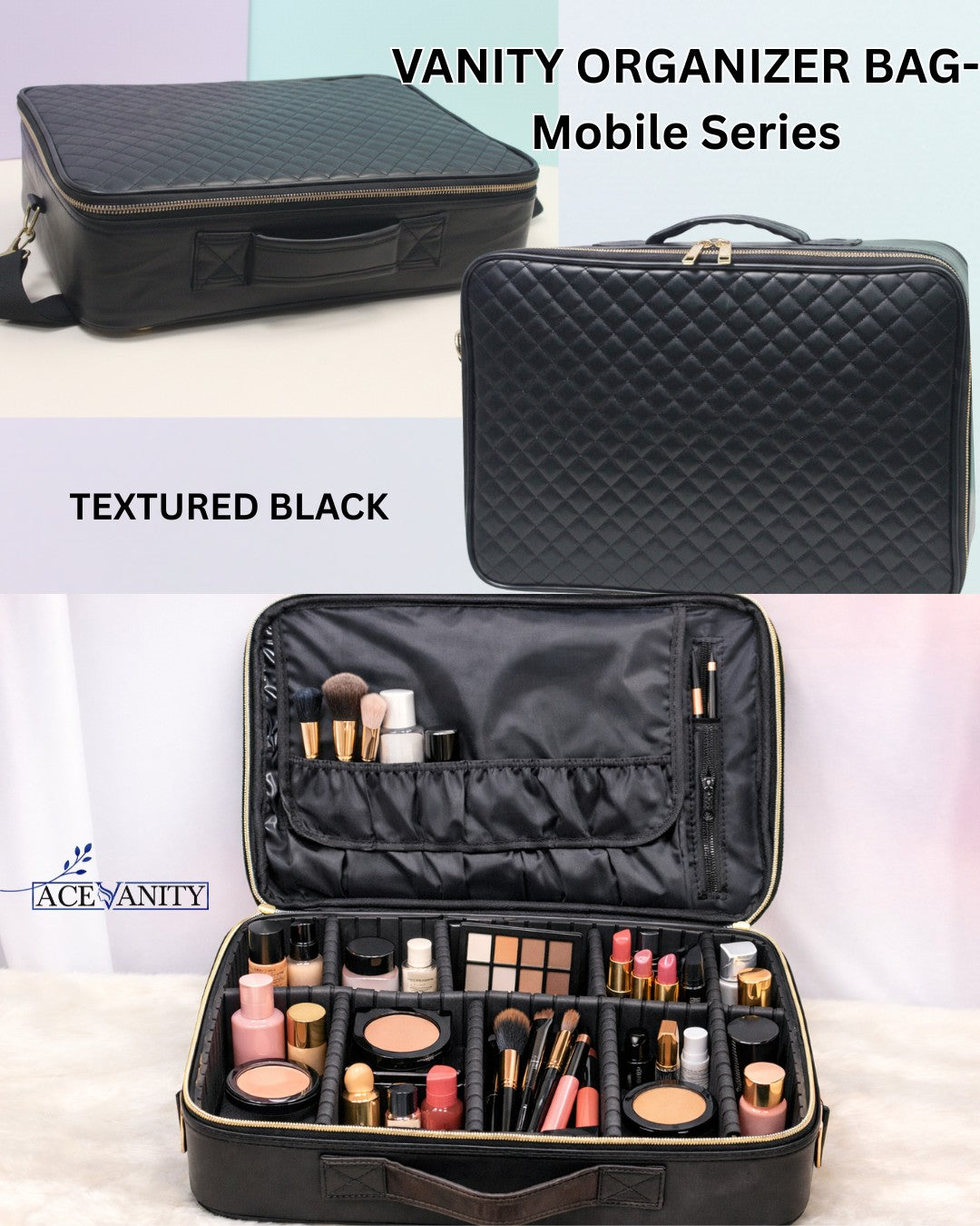 Large Vanity Organizer Bag- Mobile series