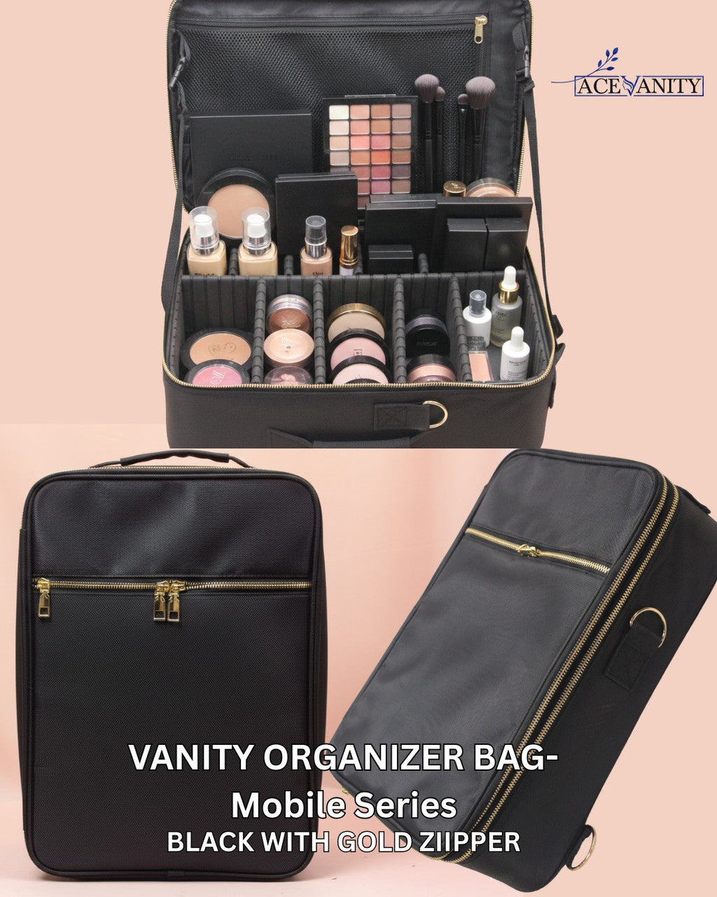 Large Vanity Organizer Bag- Mobile series