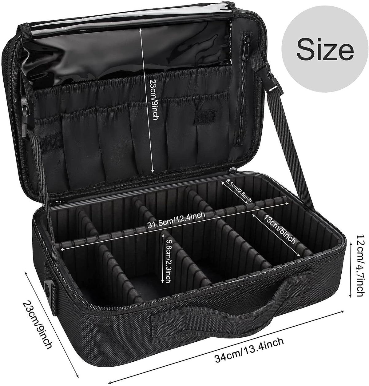 Large Vanity Bag Makeup Organiser L Size | Ace Vanity