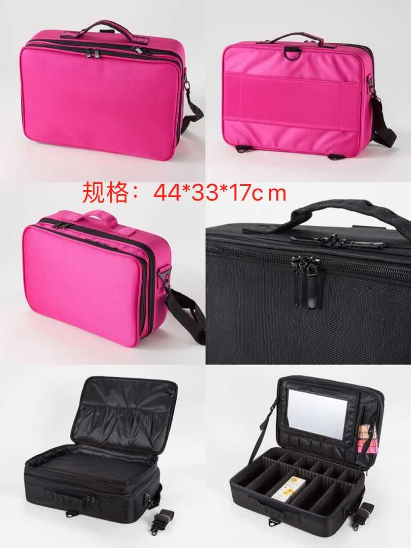Makeup Organiser XL With Mirror + lip tray