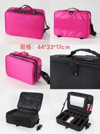 Makeup Organiser XL With Mirror + lip tray
