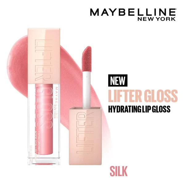 Maybelline Lifter Gloss, Hydrating Lip Gloss with Hyaluronic Acid