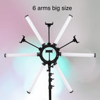 Six Arms Extra Large LED Fill Light-36 inch